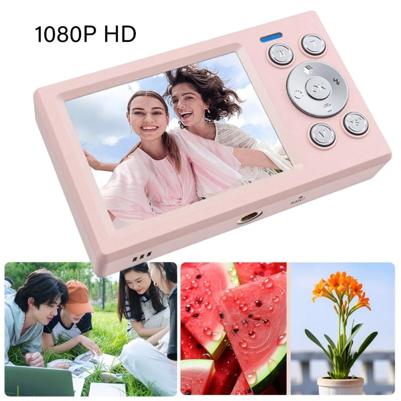 Vintaged Camera With 2.8Inch Front Screen 16x Digital Zooming 1080P Video Recording For Outdoor School Event