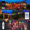 Outdoor Waterproof LED String Light USB 10M 50 Bulbs Fairy Lights Bluetooth Christmas LED Garland Lamp Room Garden Camping Decor