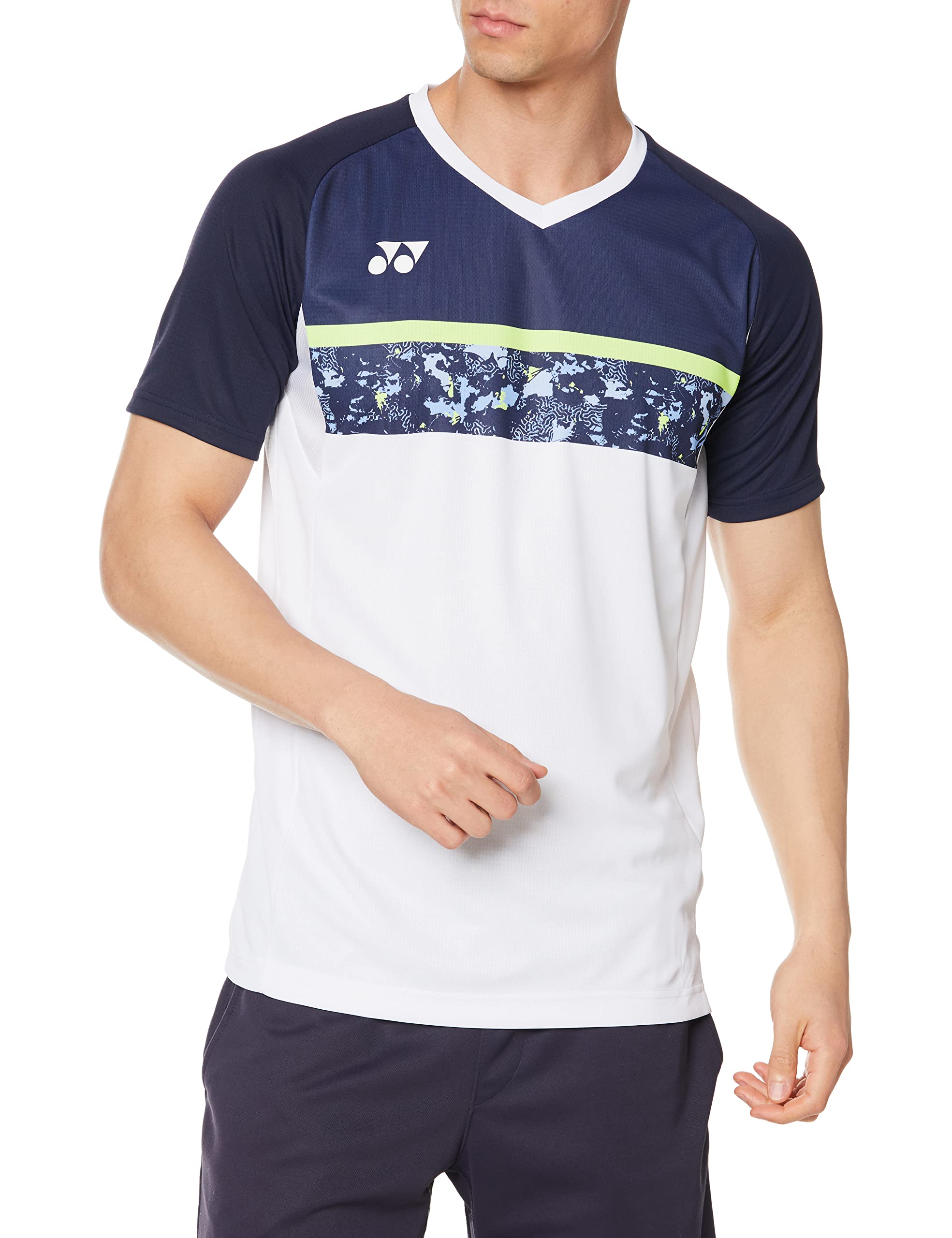 

Рубашка с коротким рукавом Game Shirt белая S [Yonex] (Подходящий стиль) Мужской (011)