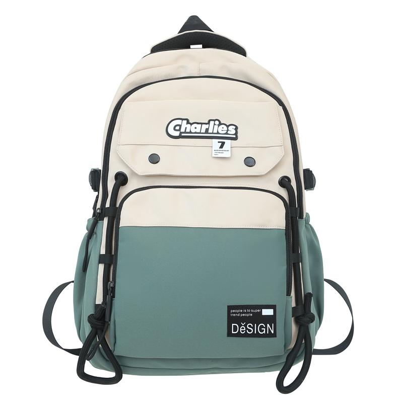 

Fashion Unisex Backpack - Durable Casual Travel and School Bag for Daily Use, School Backpack, Travel Backpack зелёный