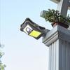 Körpersensor Solar Clip Leuchte Wasserdicht LED Wandleuchte Multifunktionale Solar Gartenleuchte Terrasse