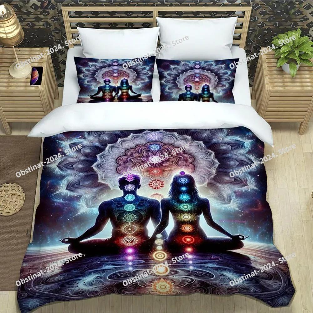 3D Chakra printed Bedding Sets exquisite supplies set duvet cover bed comforter set bedding set luxury birthday gift