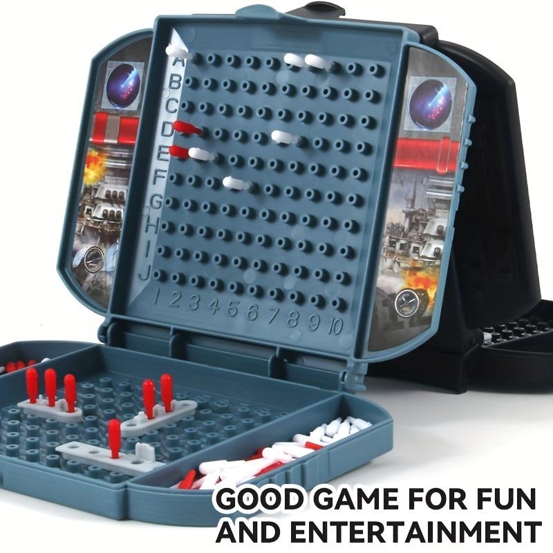 Two Player Battleship Naval Battle Strategy Games Classic Sinking Fleet Board Tabletop Game Family Party Fun for Teens Adults