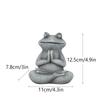 New Garden Ornaments Meditate Dog Buddha Meditation Dog Statue Yoga Dog Prayer Zen Buddha Statue Dog