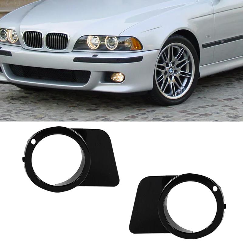 Car Accessories For Bmw 5 Series E39 M5 1998 1999 2000 2001 2002 2003 Front Bumper Lamp Shade Fog Lamp Frame Protection Frame