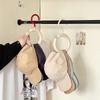 Hat Storage Clothes Hanger Invisible Luxury Multi-Function Hook Home Use New Plastic Coat Hanger Nordic Sle Adult Closet
