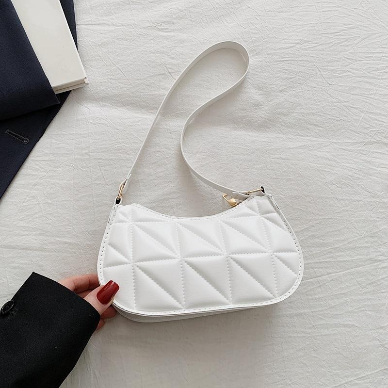 Cross-border 2026 New Casual Handbag Bag Niche Design Trendy Underarm Bag Retro Simple Shoulder Bag Commuting