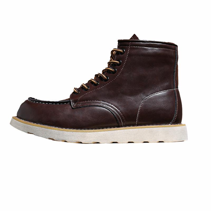 

Ботинки мужские American 875 Martin Retro Work Boots, кожа Crazy Horse, цвет хаки 44