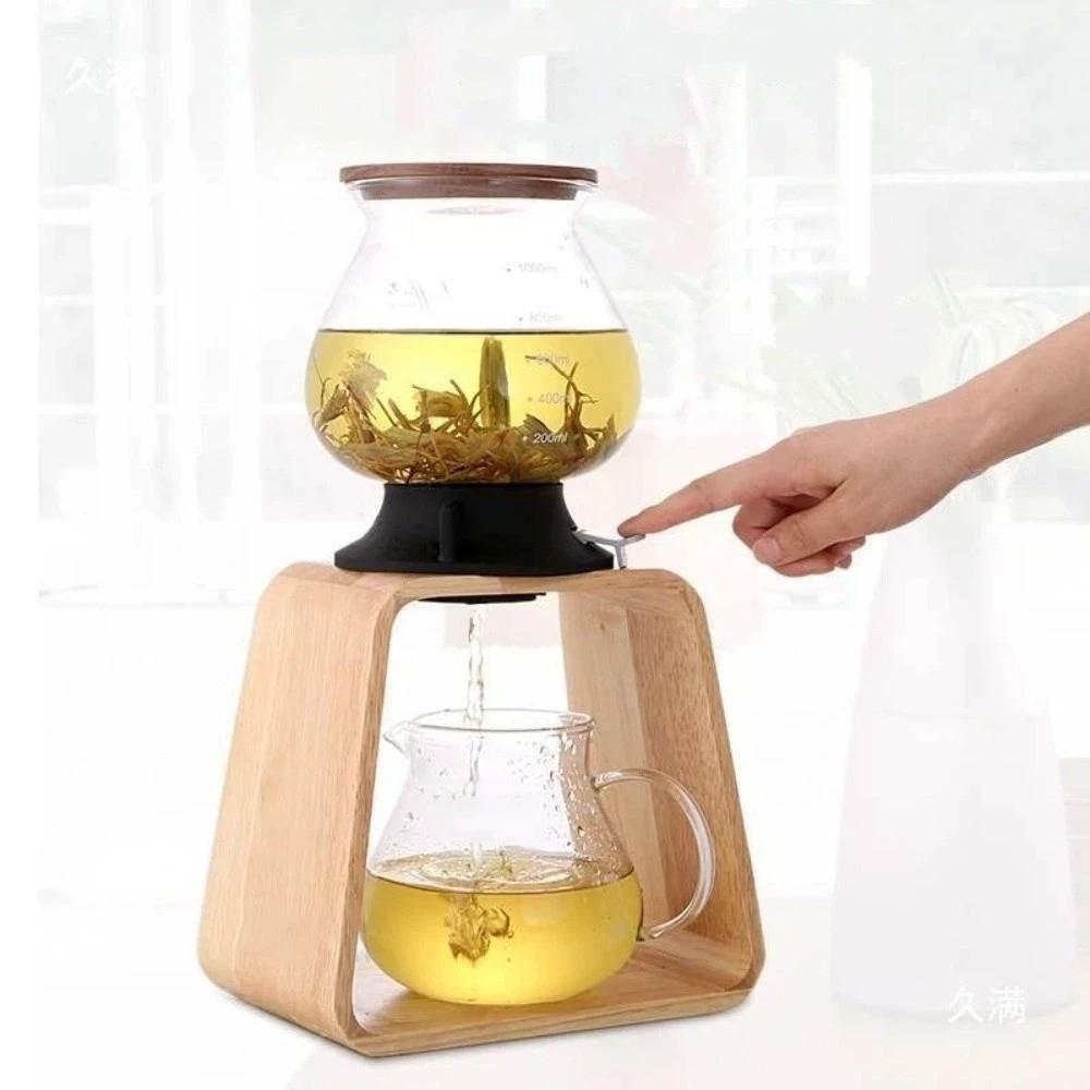 Solid Wood Filter Cup Holder Vintage Filters Rack Portable Coffee Holder  Restaurant