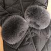 Real Fox Fur Cuffs Arm Warmer Winter Plush Windproof Women Wrist Cuff Sleeves Gloves Pompom Bracelet Wristband Sleeves Accessory