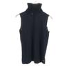 CHANEL No sleeve turtleneck Knit vest 38 black Women Used