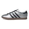 adidas Stadt Silver Metallic Black Unisex Sneakers Core-Black Gum JR9563
