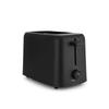 Kitchencook - Matt_toast - Noir Mat - Grille-pain 2 Larges Fentes - 6 Niveaux - 650 W