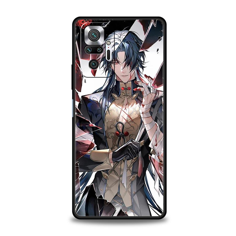 Husa de telefon Honkai Star Rail Gepard Bronya pentru Xiaomi Redmi Note 13 12 5G 11 10 Pro 4G Plus 9S 9 8 7 9T 8T 10C 9C 9A Husă moale