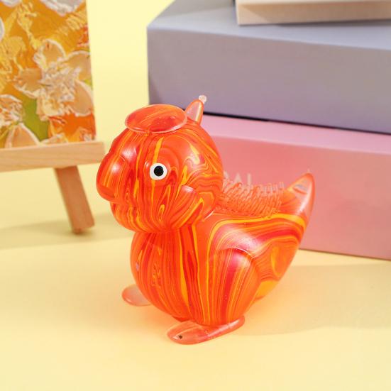 Dinosaur Squeeze Toy Slow-Rising TPR Fidget for Stress Relief Cute Soft Decompression Gadget for Students Adults