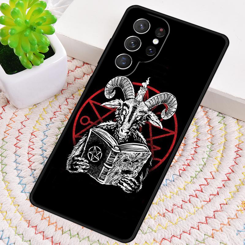 Devil Satan Phone Case for Samsung Galaxy note 10 pro S26 Ultra S23 S24 FE S25 S21 S22 PLUS shockproof Cove