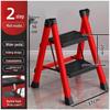 Multi-functional Indoor Folding Ladder with Handrails and Widened Pedals - Four to Five Steps for Home and Dorm Use