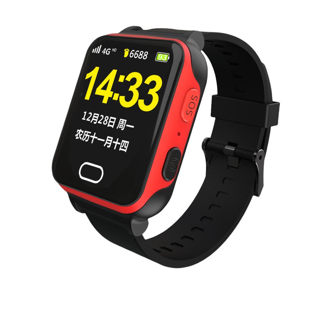 

Умный браслет 4G GPS для пожилых людей с функциями защиты от потери и видеозвонков