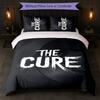 The Cure Print 3Pcs Bedding Set Duvet Cover With Two Pillowcases Soft Bed Linen For Household Bedroom