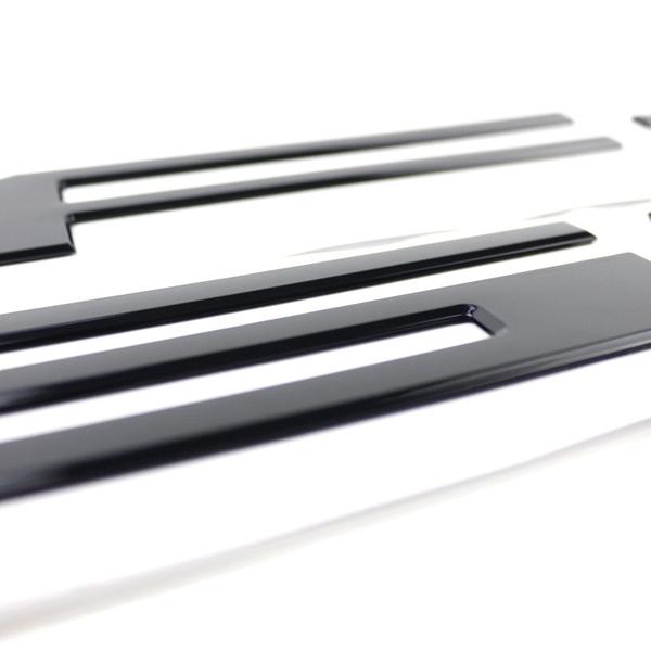 Adhesive F150 Tailgate Insert Overlay Letters, 3D F150 Emblem, Rear Tailgate Decal Letters for F150 2018 2019 (Chrome)