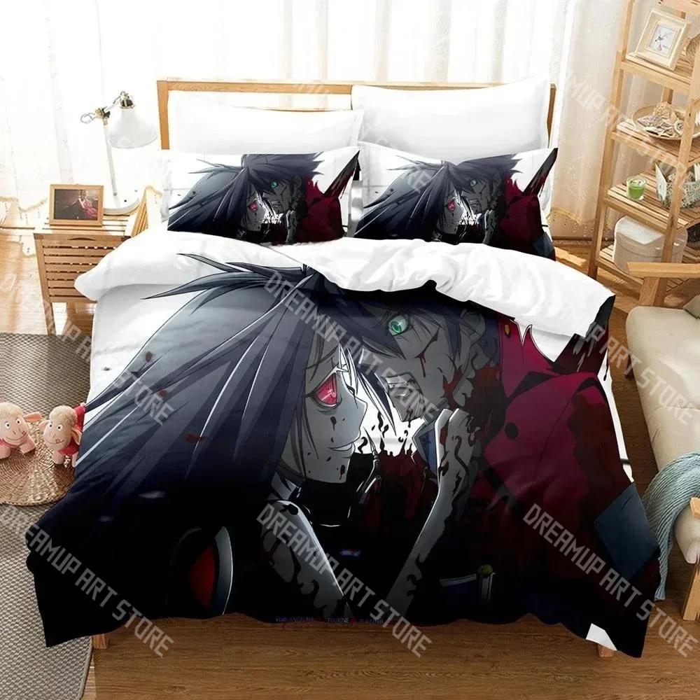 Fashion BlazBlue Alter Memory Bedding Set Single Twin Full Queen King Size Bed Set Kids Bedroom Duvetcover Sets Bed Sheet Set