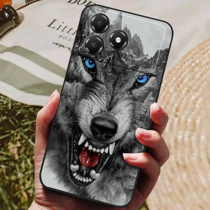 For ZTE Blade A36 4G Case Cover Funda Luxury TPU Shockproof Cartoon Silicone Phone Cover For ZTE Blade A36 A 36 Z2472 Coque