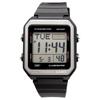 Casio Digital Watch W-221H-1AV World Time Black