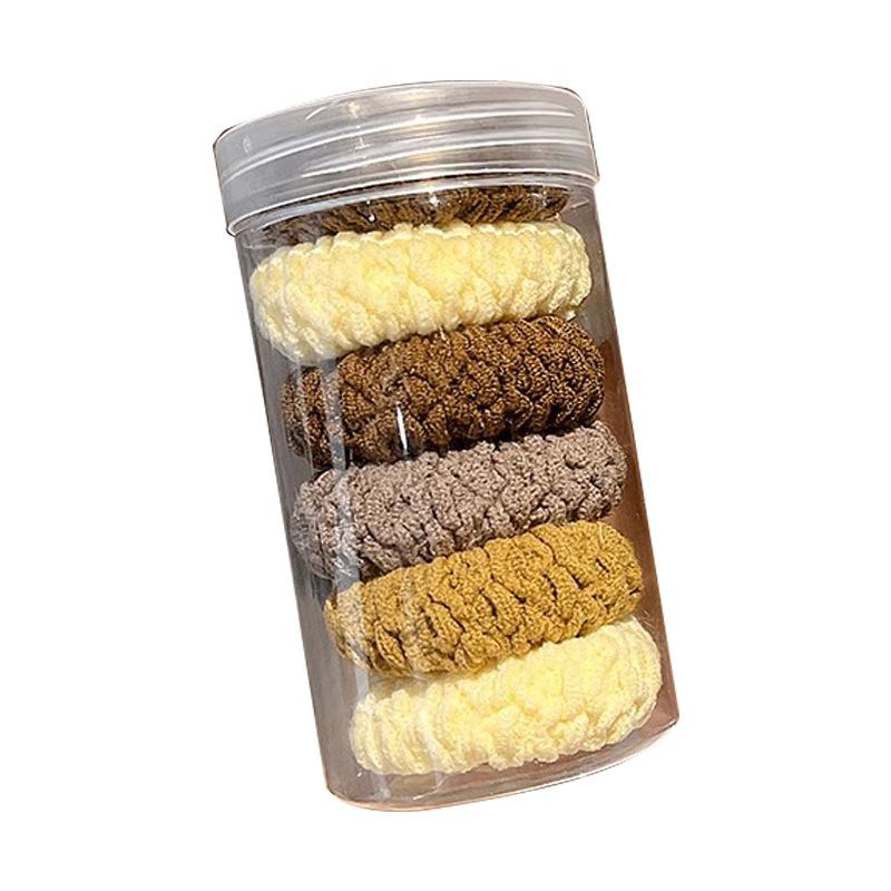 

Extra Thick Hair Tie For Women One Size кофейный