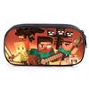 Minecraft Game Student Large Capacity Pencil Bag Stationery Bag Cartoon Pencil Bag Storage, Stationery Box