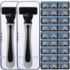 6-Blade Men's Manual Disposable Shaving Razor