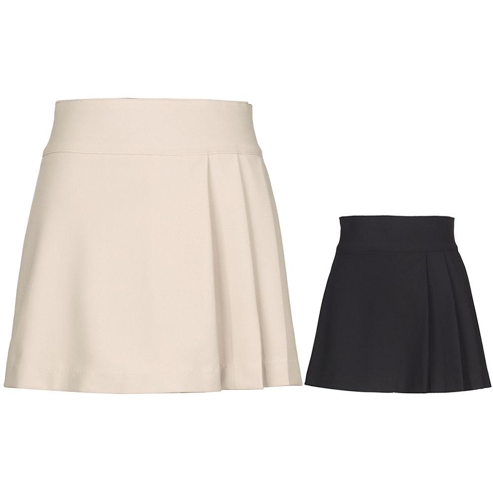 Kim Young Joo Golf Summer Side Pleated Tummy Control Band Women'S Golf Skirt-Pants Domlsk09