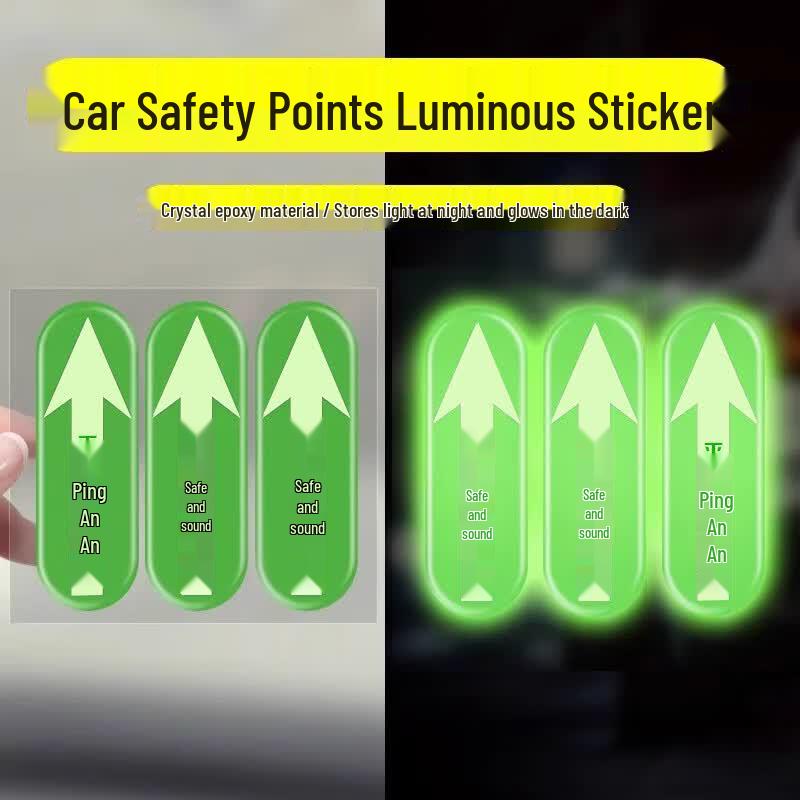 Luminous Car Interior Reference Sticker