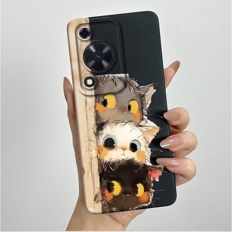 Phone Case For Huawei Nova Y72 Cases Fashion Butterfly Floral Cover For Huawei Nova Y72 NovaY72 Soft Silicone Shockproof Shell