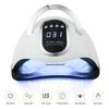 SUN X10 Max 280W LED lampa Sušič nechtov 66LED UV Ľadová lampa na sušenie gél Polish Timer Auto Senzor Manikúra Nástroje