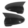 Pair Horn Shape Door Mirror Covers Side Mirror Caps Replacement for Hyundai Tucson 2019?2020Carbon