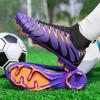 Man Soccer Shoes High Top Football Field Boots Teenager's Sports Cleats Outdoor Grass Training Boot Quality Soccer Sneakers