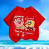 Spongebob Squarepants Big Star New Unisexs And Unisexs Short Sleeved Tshirt Cotton Round Neck Loose Versatile Top