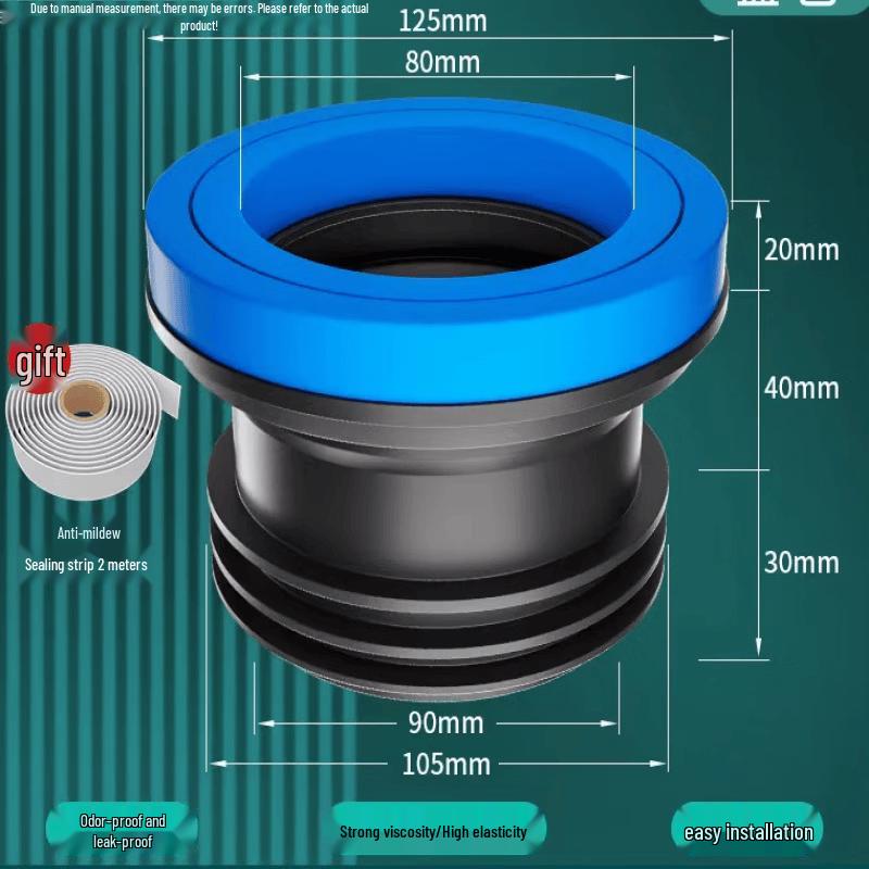 You Shu Toilet Sealing Gasket with Enhanced Flange Kit
