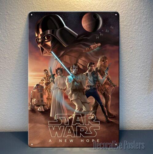 

A New Hope Movie Metal Poster Tin Sign - 20x30cm Plate-aluminum 20x30cm（7.8x11.8inch）