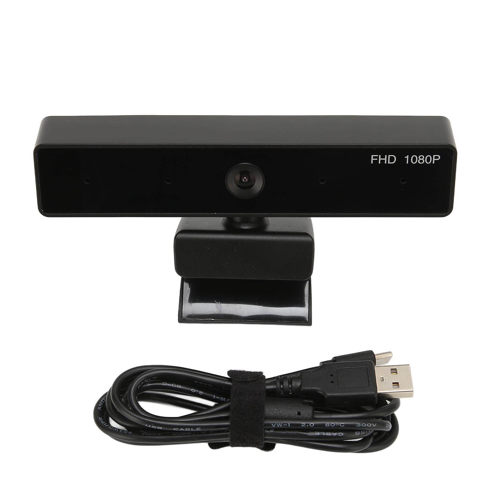 

Computer Camera HD 1080P 96 Degree Angle Stereo Sound Pickup USB Laptop Webcam for Live Streaming