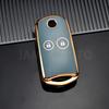 2 Buttons Tpu Flip Car Key Shell For Honda Civic Dio Fit Crv Hrv Accord Odyssey Jazz Folding Cover Protector
