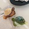 Sea Creature Animal Hair Clip Acetic Acid Big Shark Clip Cute Acetate Turtle Hair Claw  Daily