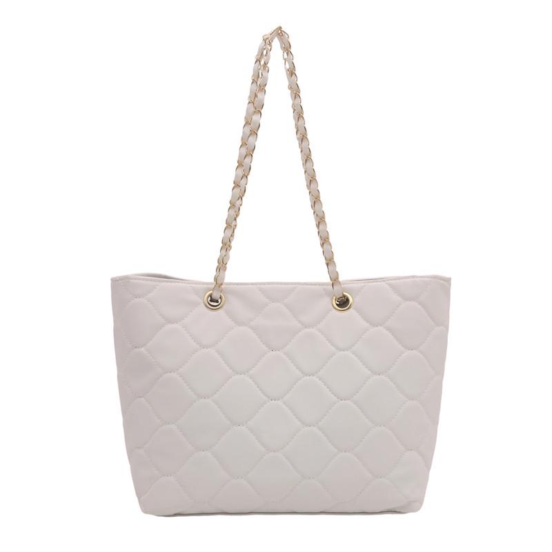 

Універсальна сумка Argyle 2025: Модна зимова сумка великої місткості через плече/на плече білий