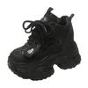 7CM Women Casual Platform Sneakers High Heels New Spring Sports Vulcanized Shoes Bling Trainers Chunky Sneakers Zapatos Mujer