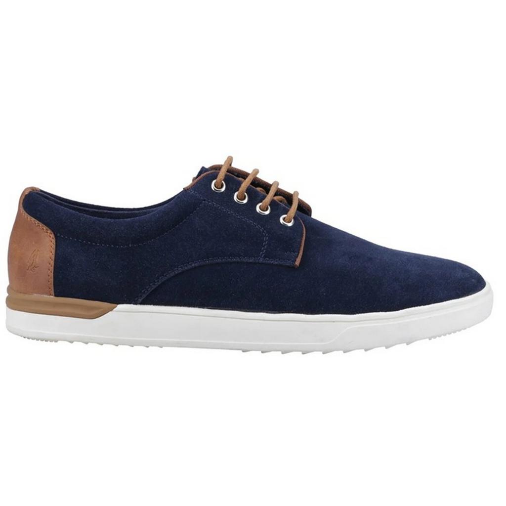 Hush Puppies Mens Joey Suede Lace Up Trainers