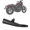Exhaust Muffler Pipe Slip On Black Fits For Honda Rebel Cm 1100 Cmx 1100 2021-2023