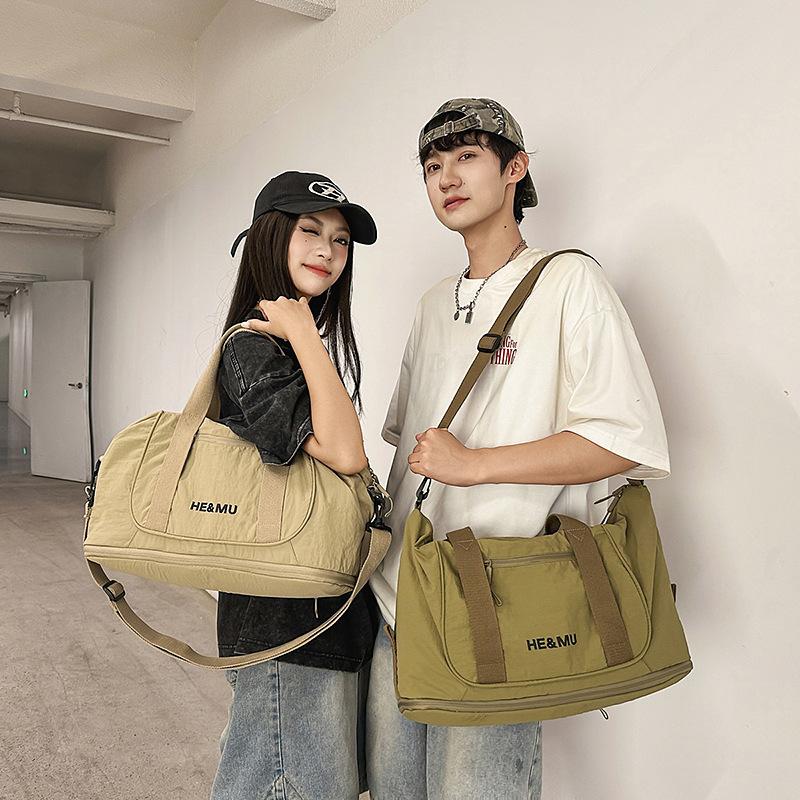 New Dry and Wet Separation Business Travel Fitness Bag Shoulder Crossbody Expandable Large-capacity Travel Sports Travel Bag