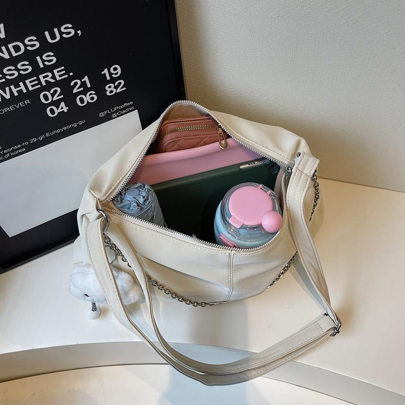 Large Capacity Shoulder Bag Women's Shoulder Crossbody Bag Student Commuter Underarm Bag