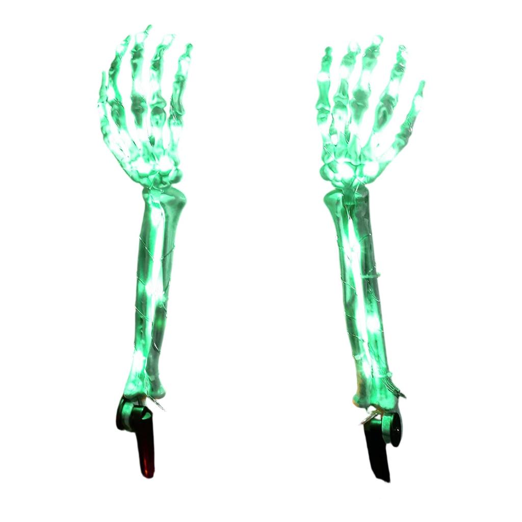 Halloween Skeleton Hand Led Floor Light Luminous Ghosts Hand Haunted House Escape Room Dress Up Venue Decoration Props Light