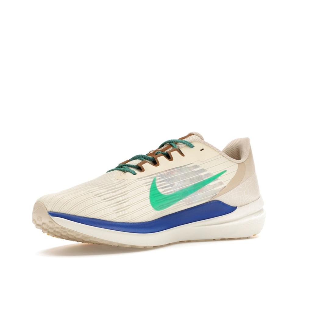 Nike Air Winflo 9 Premium Coconut Milk Stadium Green Men Sneakers Cream Sanddrift Racer-Blue DV8997-100